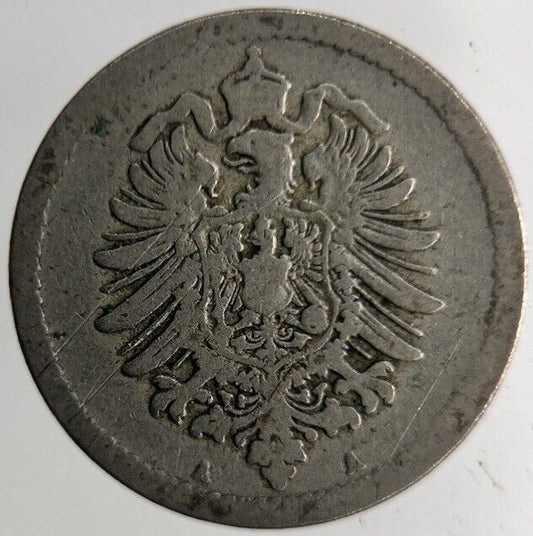 1889 Germany 5 Pfennig Coin | Collectable Grade