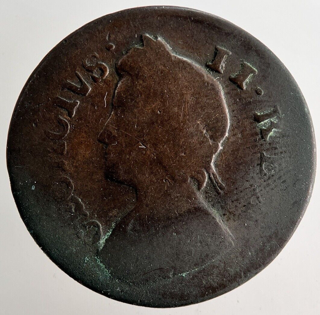 1736 George II 2nd Farthing Coin | Collectable Grade