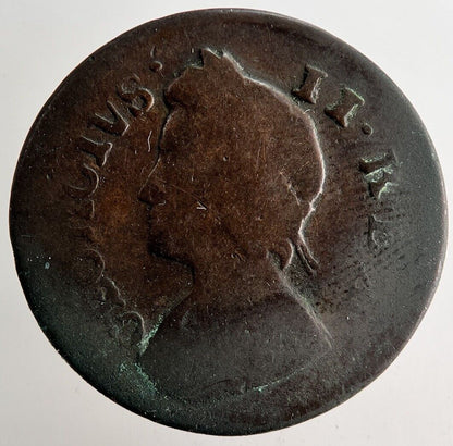 1736 George II 2nd Farthing Coin | Collectable Grade