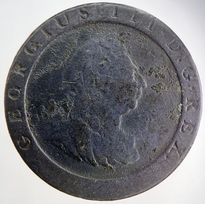 1797 George III 3rd Cartwheel Penny Coin | Collectable Grade