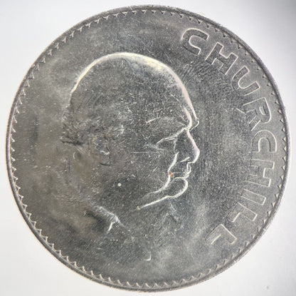 1965 Winston Churchill Crown Coin | Fine Collectable Grade | a276