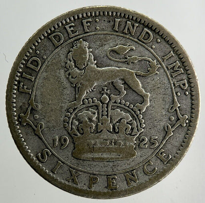 1925 George V Sixpence Silver Coin | Collectable Grade