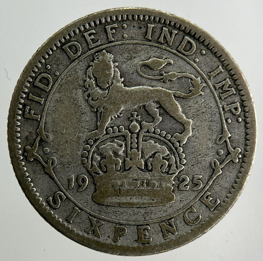 1925 George V Sixpence Silver Coin | Collectable Grade