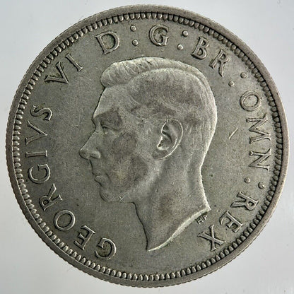 1940 George VI Half - Crown Silver Coin | Fine Collectable Grade