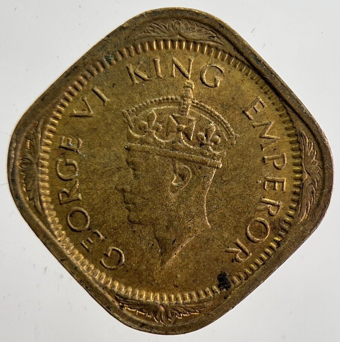 1944 Half 1/2 Anna India Coin | Very High Grade | a4840