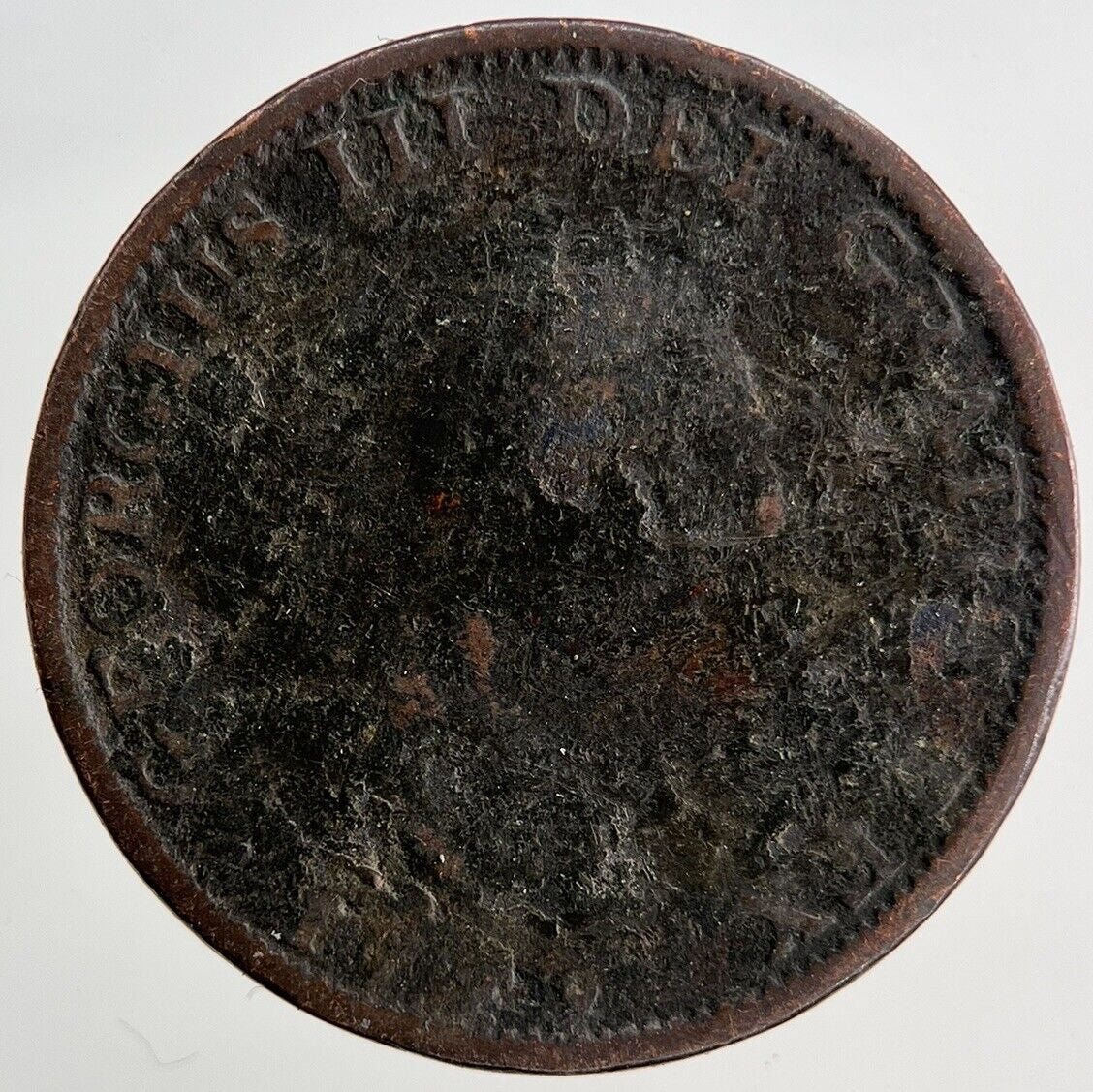 1799 George III 3rd Farthing Coin | Fair Grade
