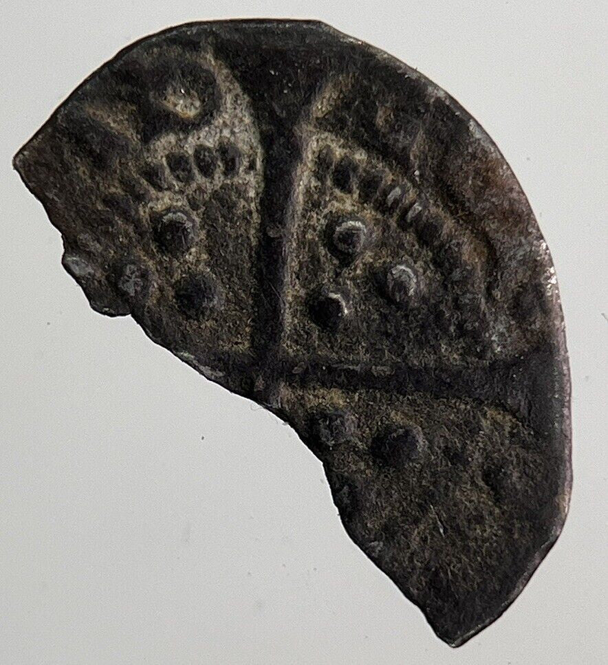 British Henry VI Half - Penny Hammered Silver Coin | Collectable Grade | a9130