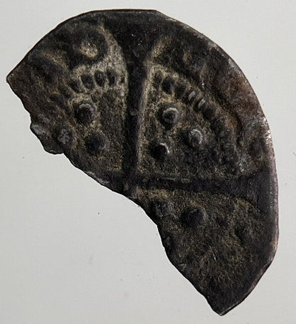 British Henry VI Half - Penny Hammered Silver Coin | Collectable Grade | a9130