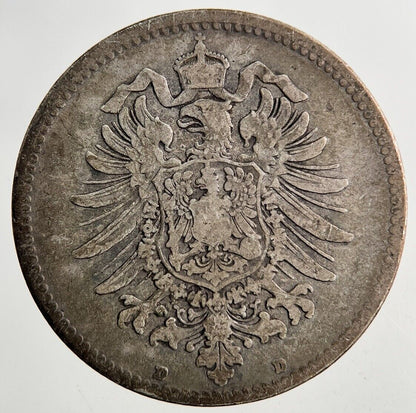 1881 Germany 1 Mark Silver Coin | Collectable Grade