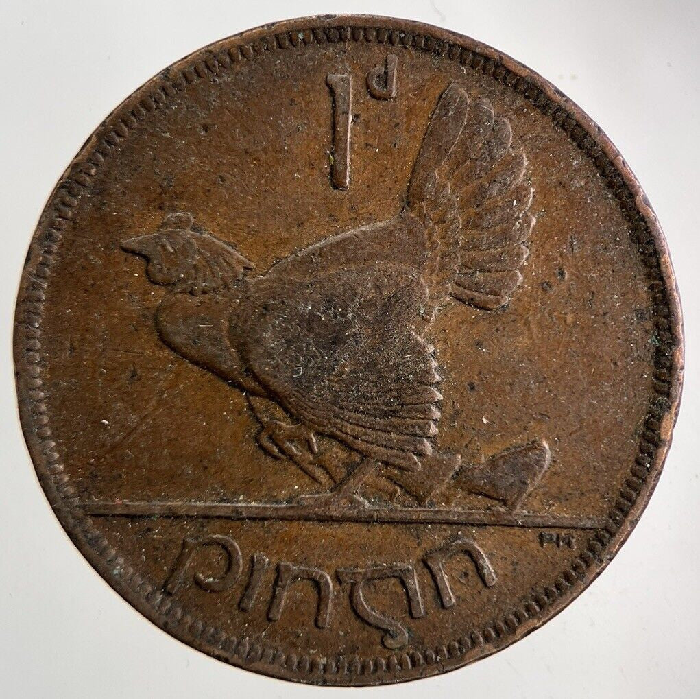 1928 Irish One Penny Coin | Fine Collectable Grade
