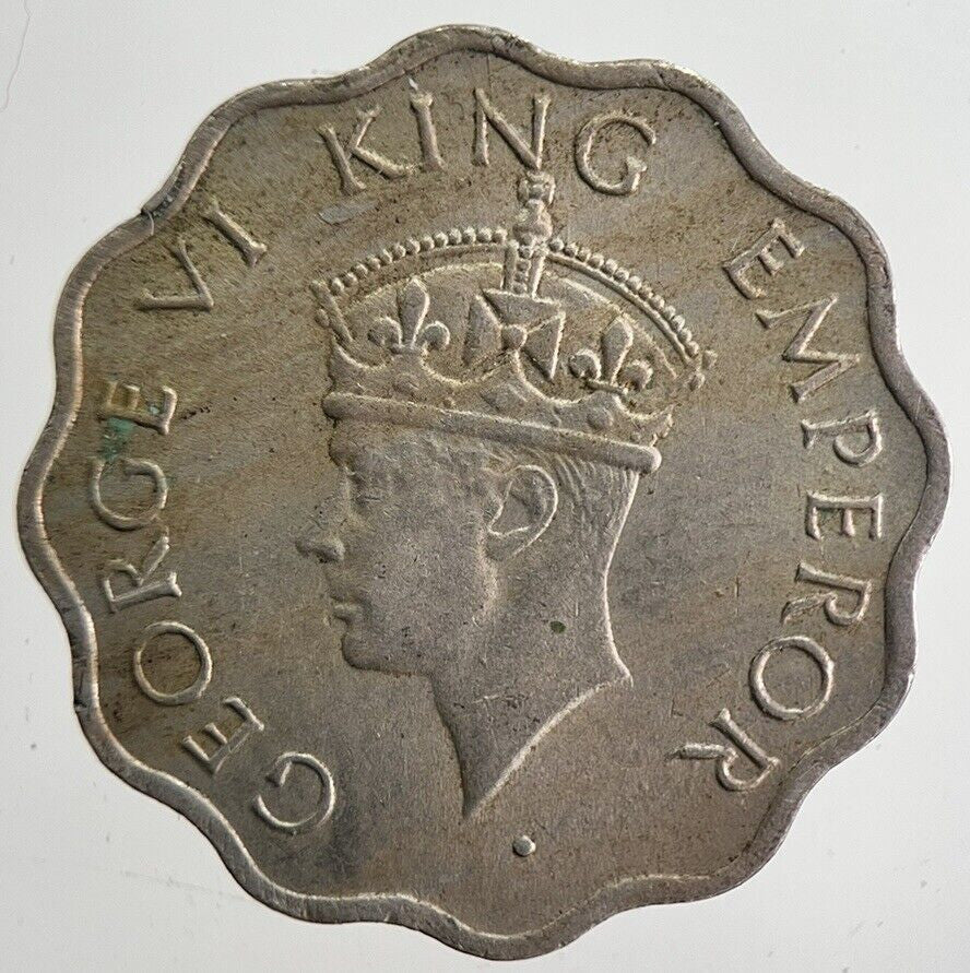 1946 India 1 One Anna Coin | Fine Collectable Grade | a4836