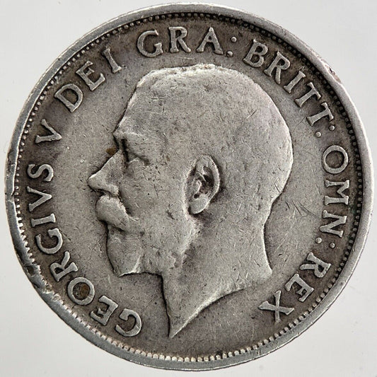 1914 George V One Shilling Silver Coin | Collectable Grade