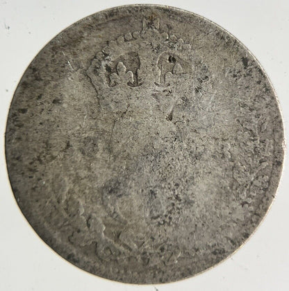 1893 Victoria Threepence Silver Coin | Collectable Grade