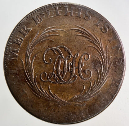 Payable In London Token Half - Penny Coin | Fine Collectable Grade