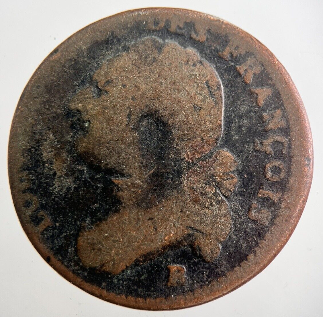 1774 - 1792 France 1 One Sol Coin Louis XVI | Collectable Grade