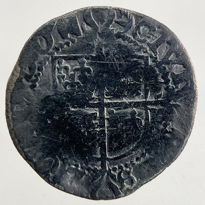 Elizabeth I 1st Hammered Half - Groat Silver Coin | Collectable Grade