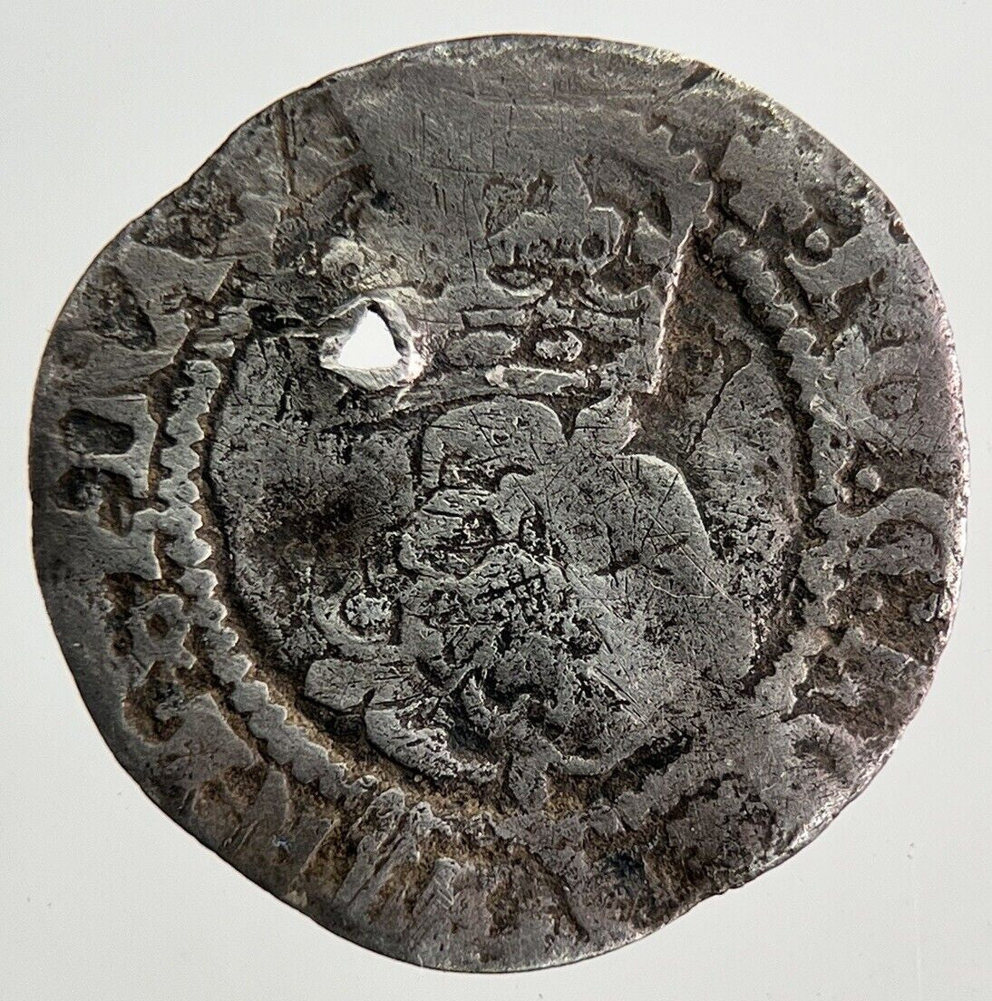 1604-1619 James I 1st Half-Groat Hammered Silver Coin | Collectable Grade a9770