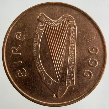 1996 Irish 2p Two - Pence Coin | Fine Collectable Grade