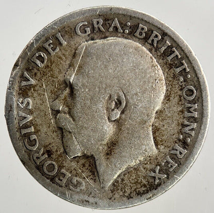 1914 George V Sixpence Silver Coin | Fair Grade