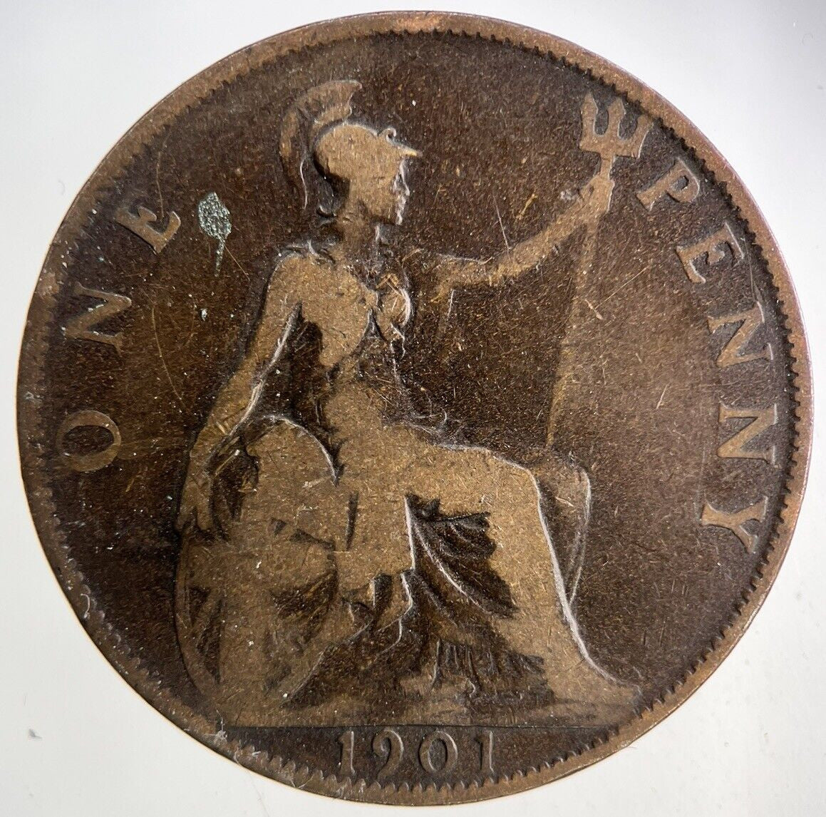 1901 Victoria One Penny Coin | Collectable Grade
