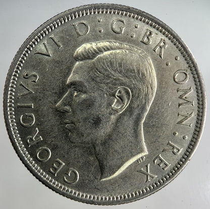 1946 George VI Half - Crown Silver Coin | Fine Collectable Grade