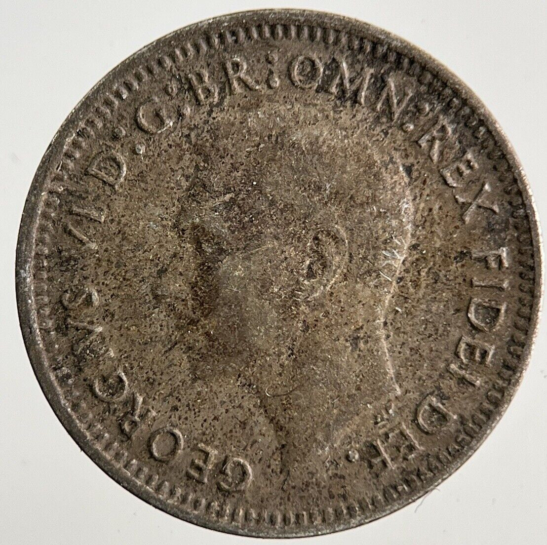 1949 Australia Threepence Silver Coin | Fine Collectable Grade
