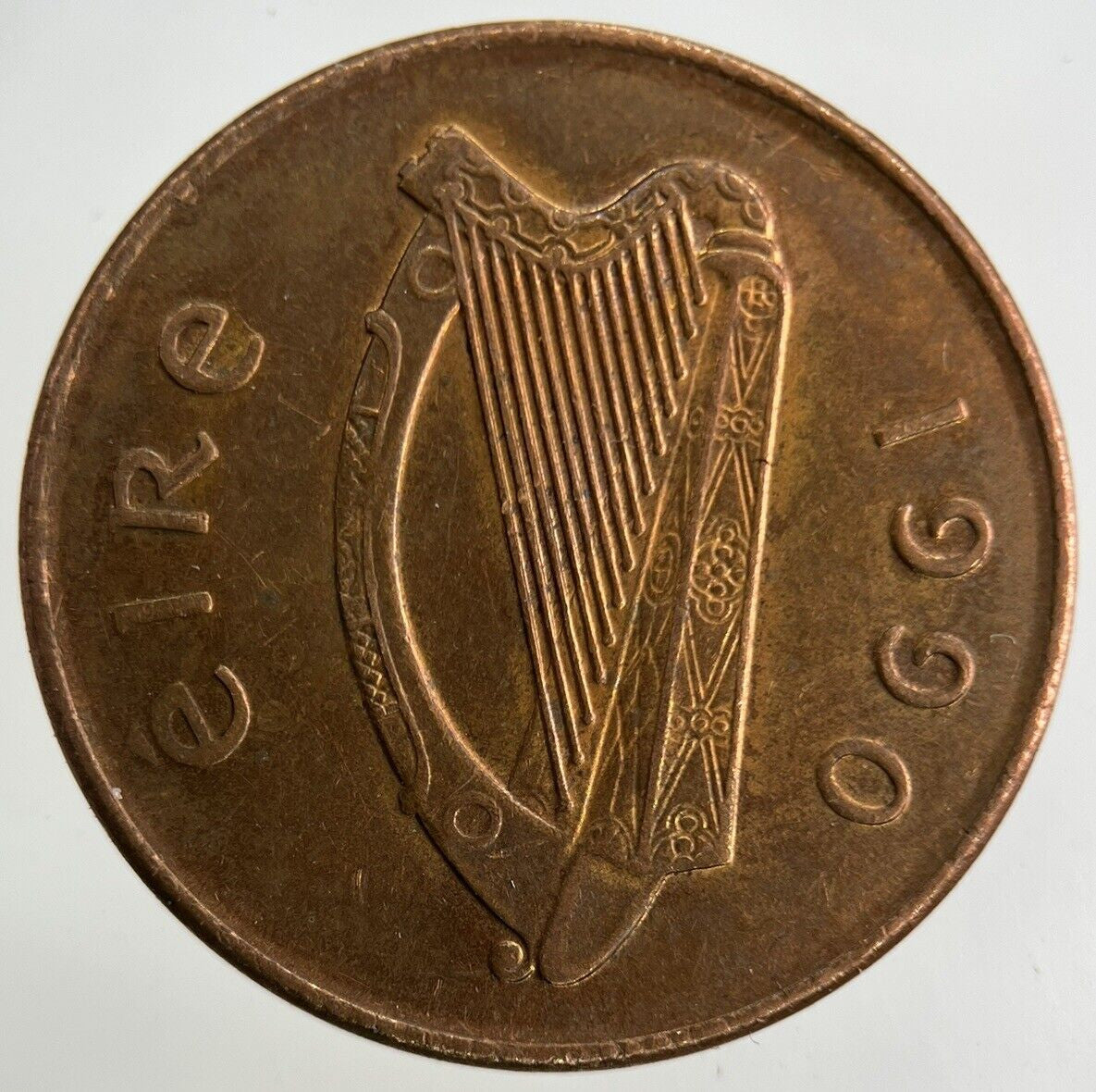1990 Irish 2p Two - Pence Coin | Fine Collectable Grade