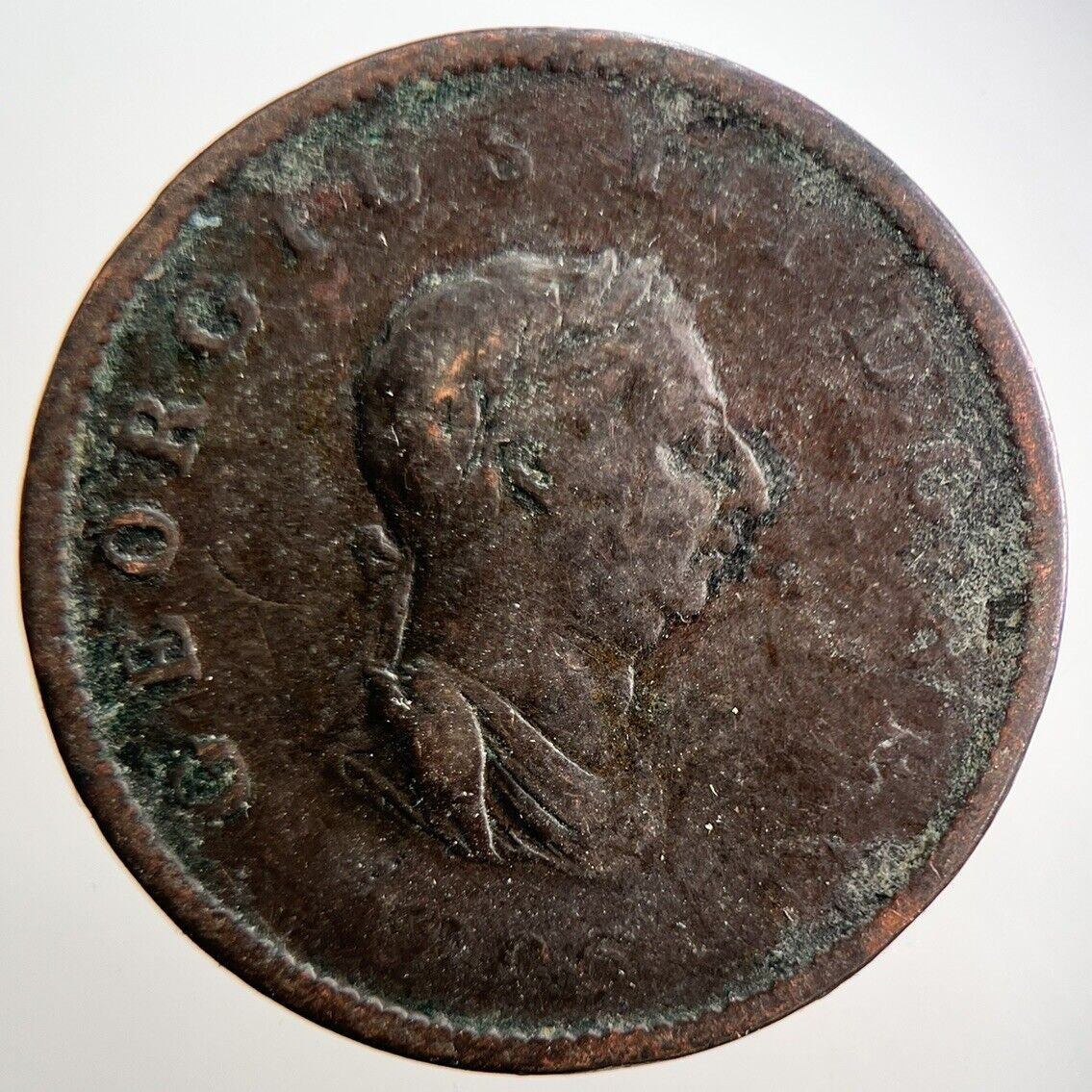1806 George III Half - Penny Coin | Collectable Grade | a3691