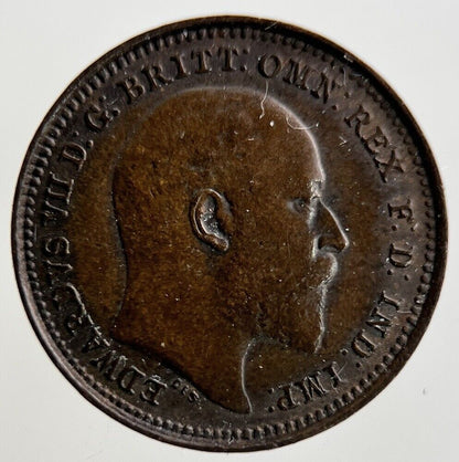 1902 Edward VII One Third Farthing 1/3 Coin | Very High Grade