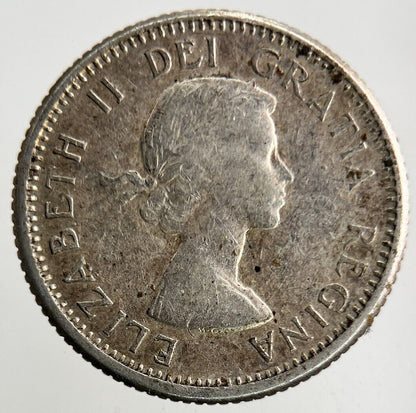 1959 Canada 10 Cents Silver Coin | Fine Collectable Grade