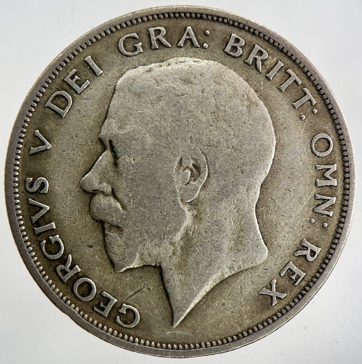 1922 George V Half - Crown Silver Coin | Fine Collectable Grade