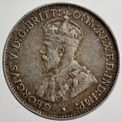 1926 Australia Threepence Silver Coin | Fine Collectable Grade | a5880
