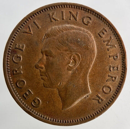 1944 New Zealand Half - Penny Coin | Very High Grade