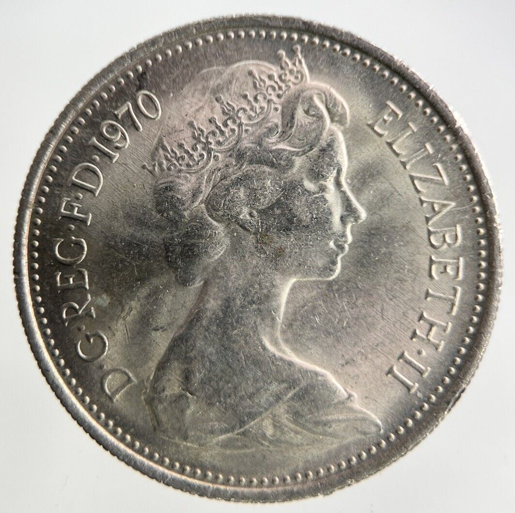 1970 Elizabeth II 2nd 5p Five - Pence Coin | Very High Grade
