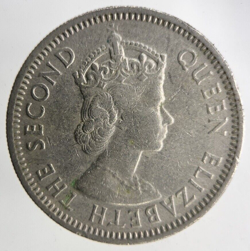 1965 British Caribbean Territories 25 Cents Coin | Fine Collectable Grade