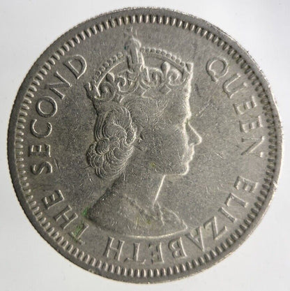 1965 British Caribbean Territories 25 Cents Coin | Fine Collectable Grade