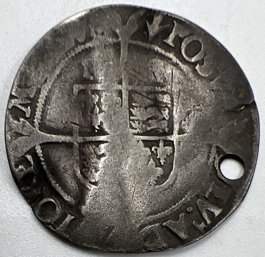 Elizabeth I 1st Sixpence | British Silver Coin | Collectable Grade | a959