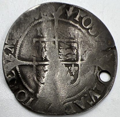 Elizabeth I 1st Sixpence | British Silver Coin | Collectable Grade | a959