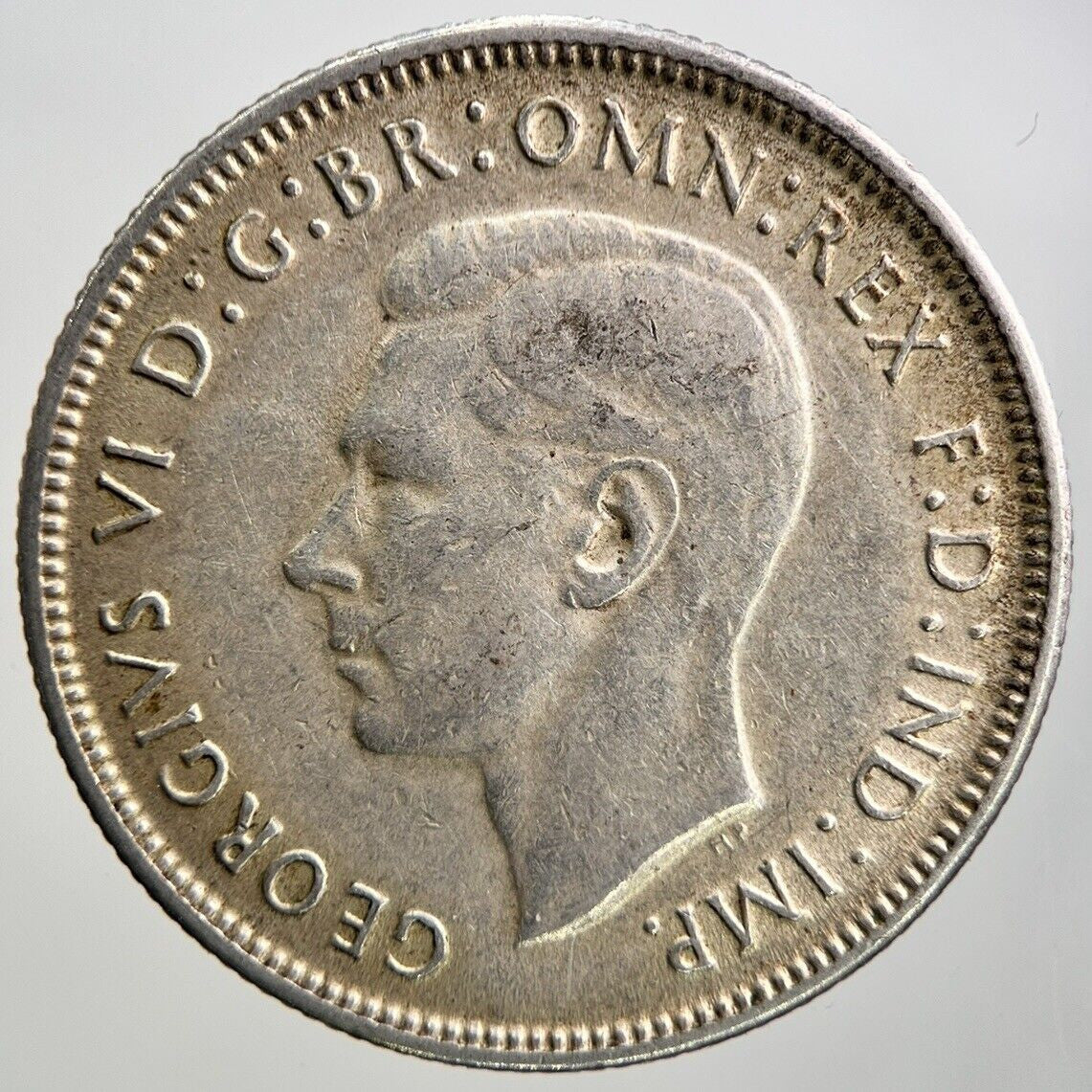 1944 - S Australia Florin Silver Coin | Fine Collectable Grade | a3449