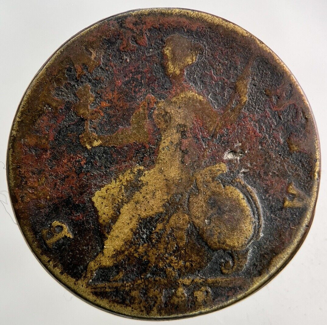 1748 George II 2nd Half-Penny Coin | Collectable Grade