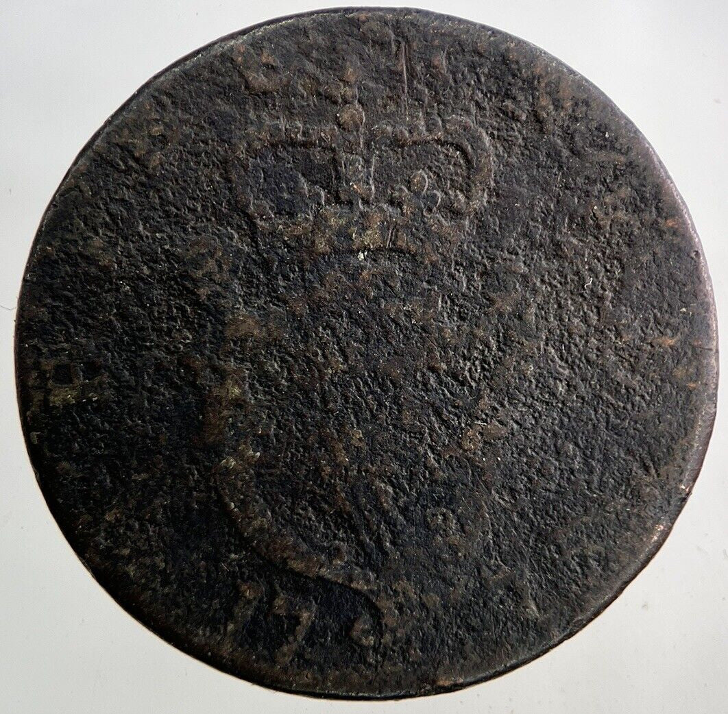 1776 Irish Half - Penny Coin | Collectable Grade