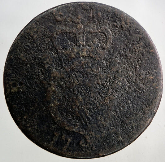 1776 Irish Half - Penny Coin | Collectable Grade