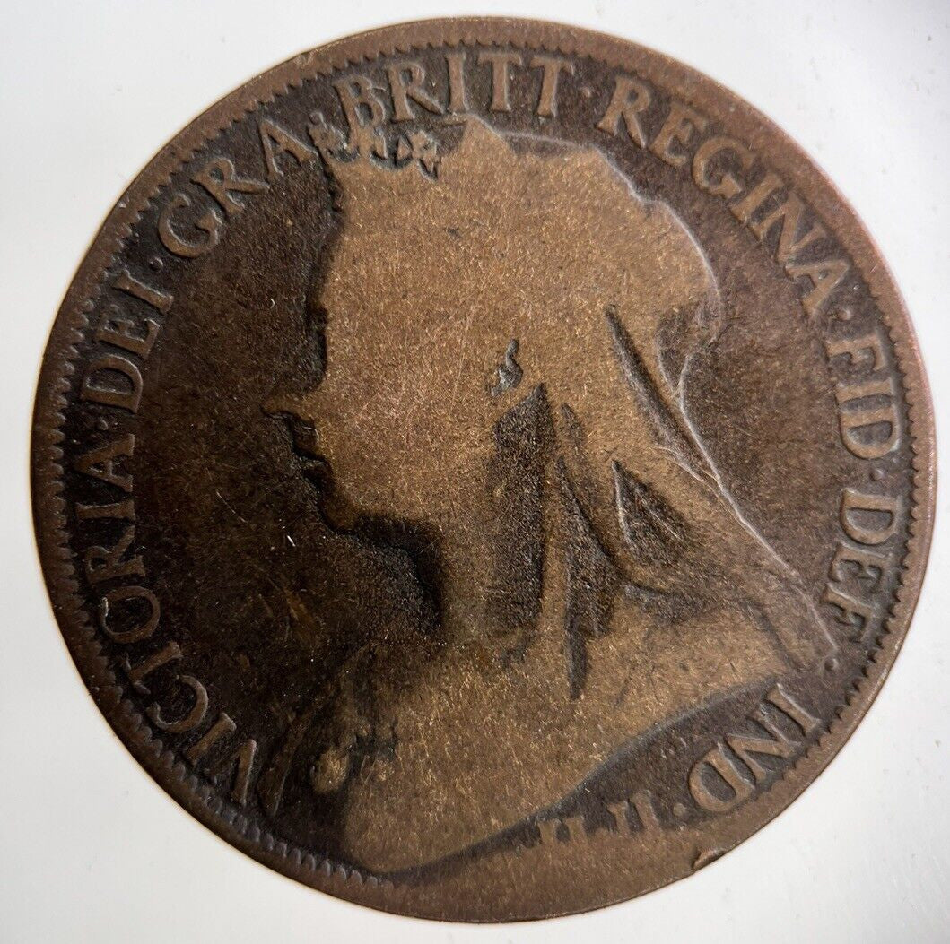 1899 Victoria One Penny Coin | Collectable Grade