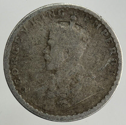 1917 India 2 Annas Silver Coin | Collectable Grade