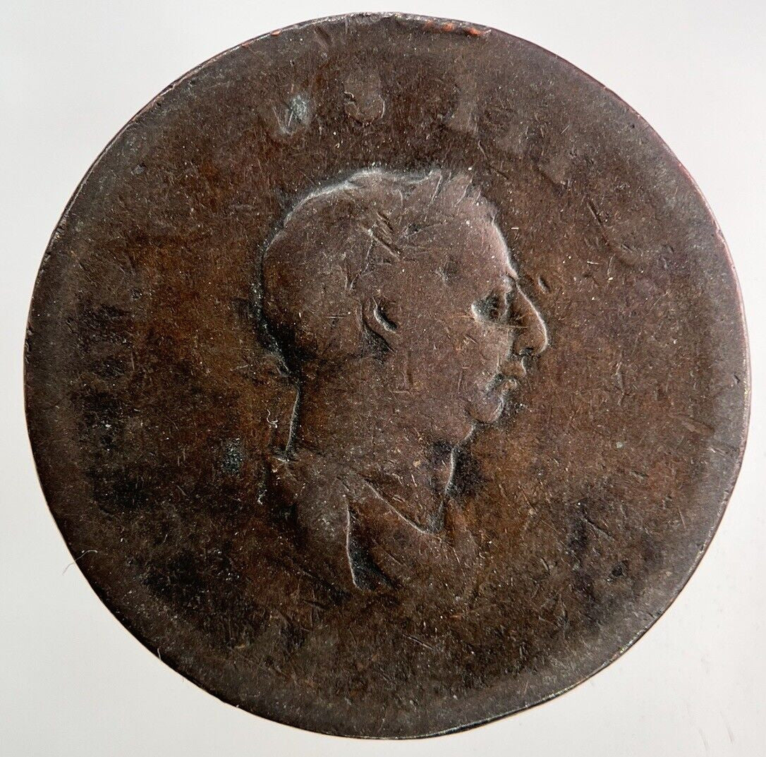 1806 George III 3rd Half - Penny Coin | Worn Grade