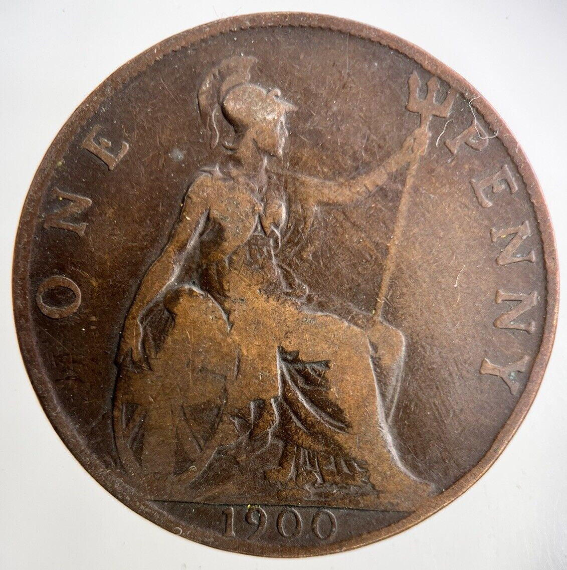 1900 Victoria One Penny Coin | Collectable Grade