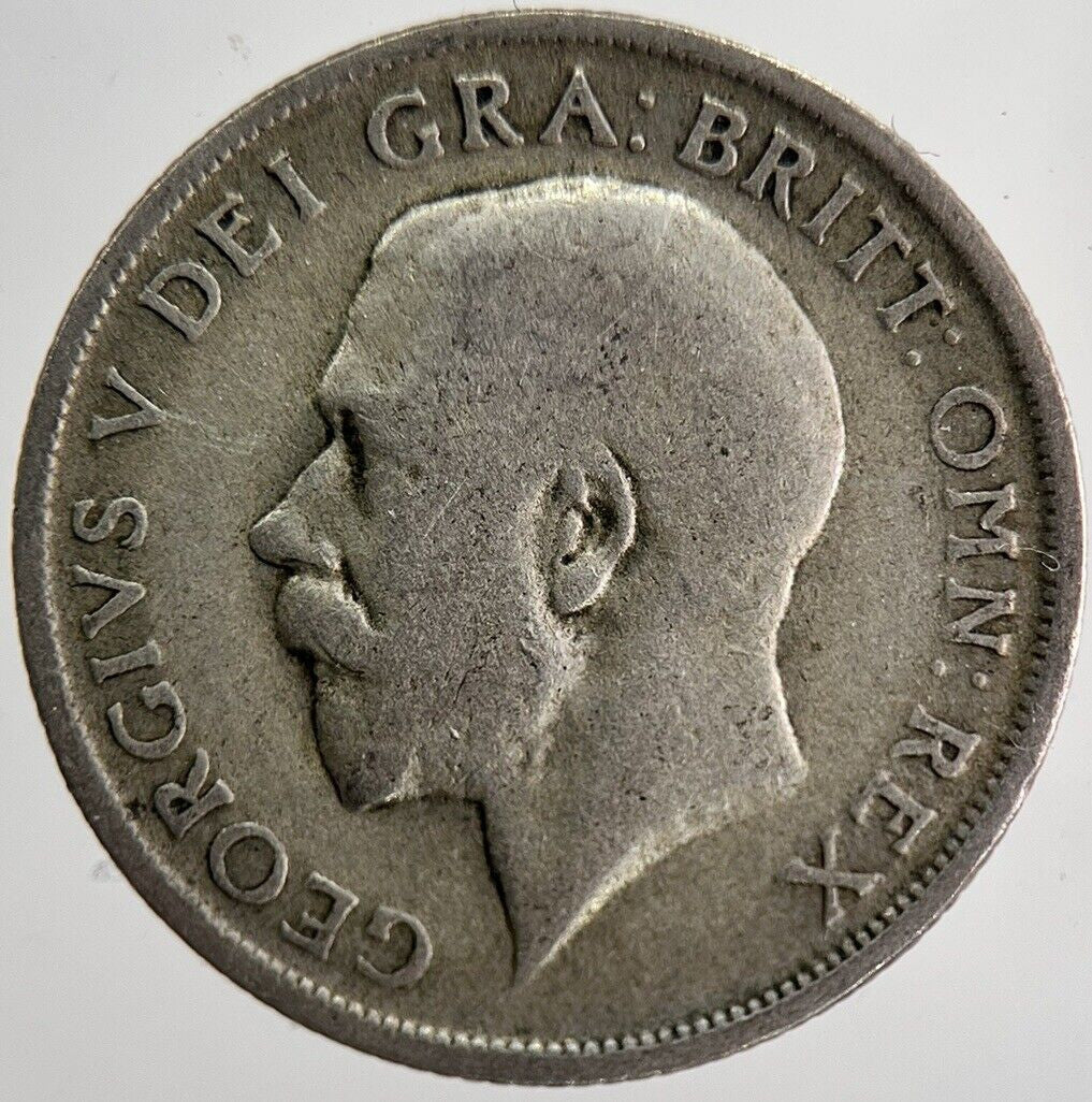 1920 George V Shilling Silver Coin | Collectable Grade | a6256