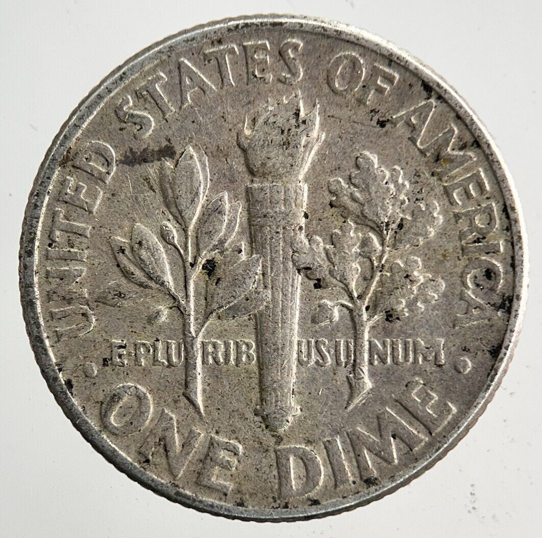 1946 US USA Roosevelt One Dime Silver Coin | Fine Collectable Grade