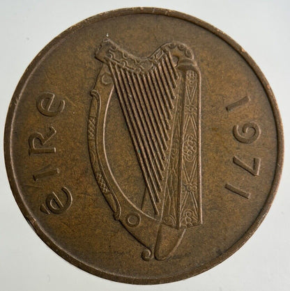 1971 Irish 2p Two - Pence Coin | Fine Collectable Grade