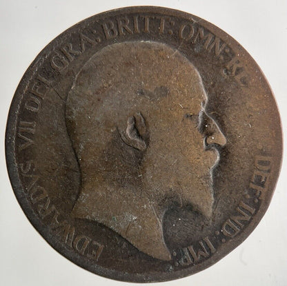 1907 Edward VII Half - Penny Coin | Collectable Grade